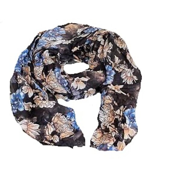 Melrose & Market Lightweight Floral Long Scarf - Picture 1 of 6